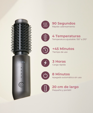 BrushGO | Cepillo alisador portátil